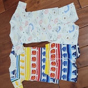 Set of 2 Hanna Andersson Pjs sz 4